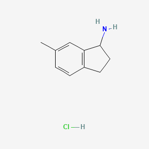 6-methyl-2,3-dihydro-1H-inden-1-amine hydrochloride