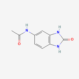 N-(2-oxo-1,3-dihydrobenzimidazol-5-yl)acetamide