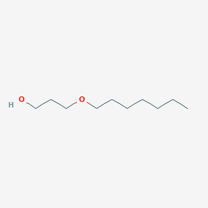 molecular formula C10H22O2 B3058694 3-(Heptyloxy)propan-1-OL CAS No. 91179-90-7