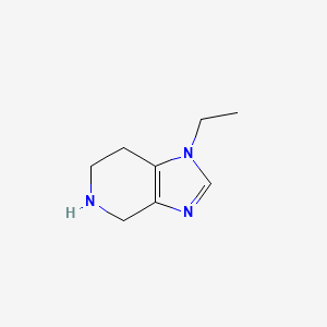 1-ethyl-1H,4H,5H,6H,7H-imidazo[4,5-c]pyridine