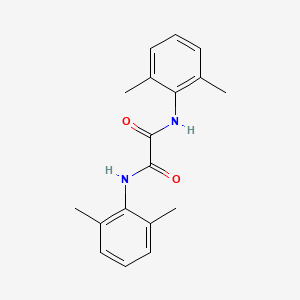 molecular formula C18H20N2O2 B3058720 N,N'-bis(2,6-dimethylphenyl)oxamide CAS No. 91325-47-2