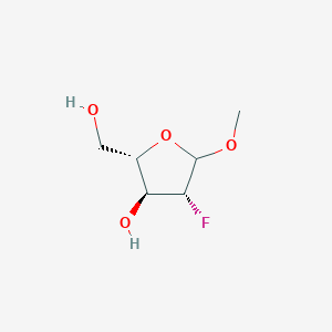 (2S,3S,4R)-4-Fluoro-2-(hydroxymethyl)-5-methoxytetrahydrofuran-3-ol