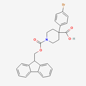 Fmoc-4-(4-bromophenyl)-piperidine-4-carboxylic acid