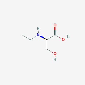 molecular formula C5H11NO3 B3058745 n-Ethyl-d-serine CAS No. 915405-02-6