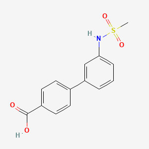 4-(3-Methylsulfonylaminophenyl)benzoic acid