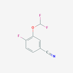 3-(Difluoromethoxy)-4-fluorobenzonitrile