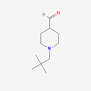 1-Neopentylpiperidine-4-carbaldehyde