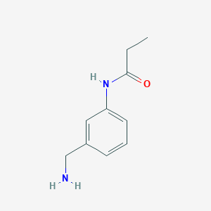 N-[3-(aminomethyl)phenyl]propanamide