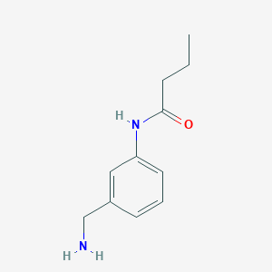 N-[3-(aminomethyl)phenyl]butanamide