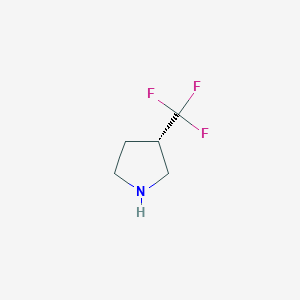 Pyrrolidine, 3-(trifluoromethyl)-, (3S)-