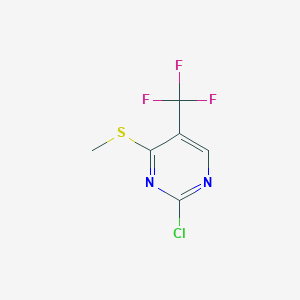 2-Chloro-4-methylsulfanyl-5-trifluoromethylpyrimidine