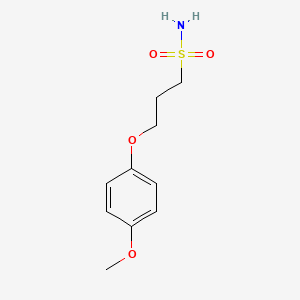 3-(4-Methoxyphenoxy)propane-1-sulfonamide