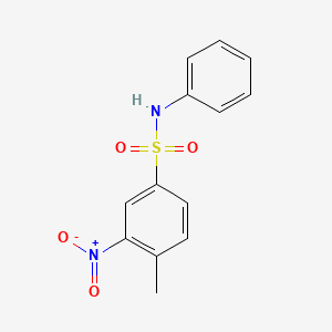 4-methyl-3-nitro-N-phenylbenzenesulfonamide