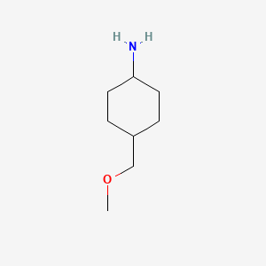 molecular formula C8H17NO B3058820 4-(Methoxymethyl)cyclohexan-1-amine CAS No. 919799-82-9