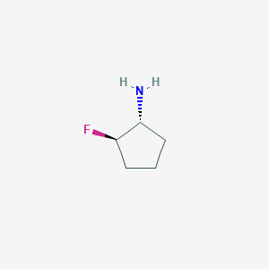molecular formula C5H10FN B3058851 (1R,2R)-2-fluorocyclopentan-1-amine CAS No. 921753-35-7