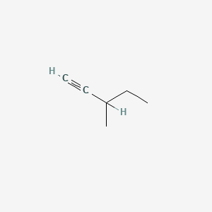 molecular formula C6H10 B3058855 3-Methyl-1-pentyne CAS No. 922-59-8