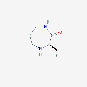 (3R)-3-Ethyl-1,4-diazepan-2-one