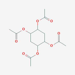 molecular formula C14H20O8 B3058869 Cyclohexane-1,2,4,5-tetrayl tetraacetate CAS No. 92298-57-2