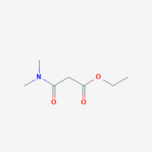 molecular formula C7H13NO3 B3058884 Ethyl 3-(dimethylamino)-3-oxopropanoate CAS No. 924-61-8