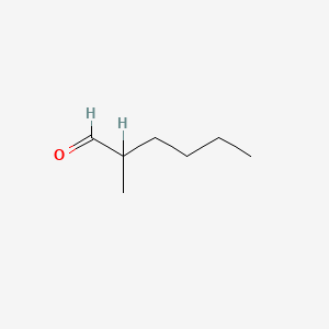 molecular formula C7H14O B3058890 2-Methylhexanal CAS No. 925-54-2