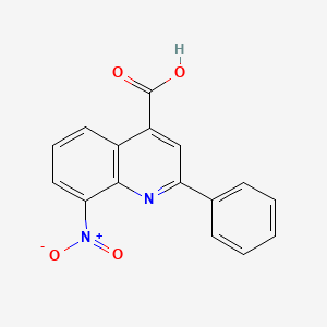 8-Nitro-2-phenylquinoline-4-carboxylic acid