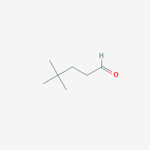 molecular formula C7H14O B3058898 4,4-二甲基戊醛 CAS No. 926-36-3