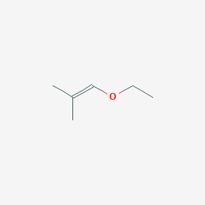 molecular formula C6H12O B3058906 1-丙烯，1-乙氧基-2-甲基- CAS No. 927-61-7