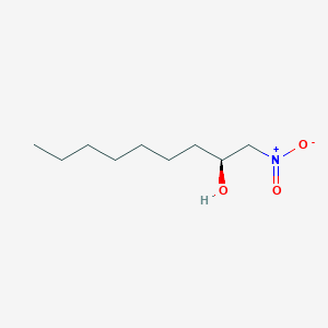 molecular formula C9H19NO3 B3058914 (2S)-1-Nitrononan-2-OL CAS No. 927651-11-4