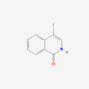 molecular formula C9H6INO B3058916 4-碘异喹啉-1(2H)-酮 CAS No. 927801-74-9