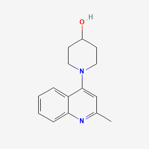 1-(2-Methylquinolin-4-YL)piperidin-4-OL
