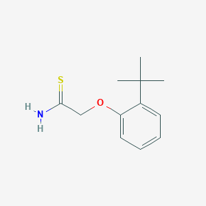 2-(2-Tert-butylphenoxy)thioacetamide