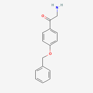 Ethanone, 2-amino-1-[4-(phenylmethoxy)phenyl]-