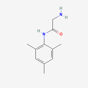 molecular formula C11H16N2O B3058929 2-amino-N-(2,4,6-trimethylphenyl)acetamide CAS No. 92885-79-5