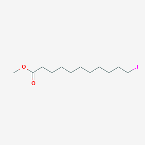 molecular formula C12H23IO2 B3058931 Methyl 11-iodoundecanoate CAS No. 929-33-9