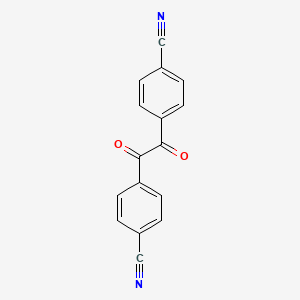 molecular formula C16H8N2O2 B3058935 4,4'-Dicyanobenzil CAS No. 92967-67-4