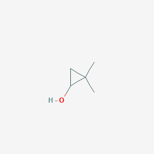 molecular formula C5H10O B3058941 2,2-二甲基环丙醇 CAS No. 930-24-5