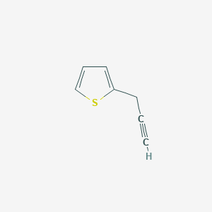 molecular formula C7H6S B3058970 Thiophene, 2-(2-propynyl)- CAS No. 93296-25-4