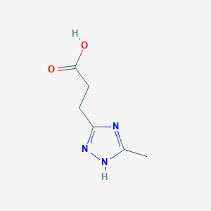 3-(5-Methyl-4H-1,2,4-triazol-3-yl)propanoic acid