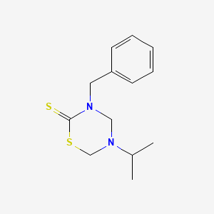 3-Benzyl-5-isopropyl-1,3,5-thiadiazinane-2-thione