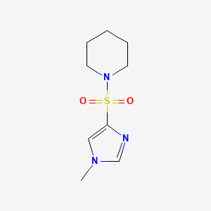 1-(1-Methyl-1H-imidazole-4-sulfonyl)piperidine