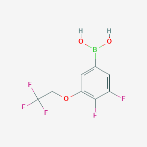 3-(2,2,2-Trifluoro-ethoxy)-4,5-difluoro-benzeneboronic acid