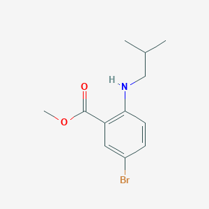 Methyl 5-bromo-2-(isobutylamino)benzoate