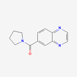 Pyrrolidin-1-yl(quinoxalin-6-yl)methanone