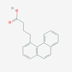 molecular formula C18H16O2 B3059048 4-(Phenanthren-4-yl)butanoic acid CAS No. 93875-55-9