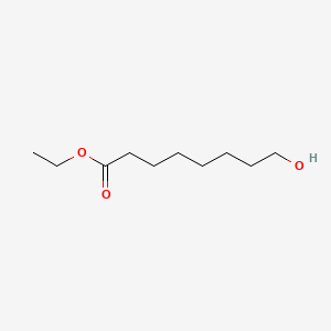 molecular formula C10H20O3 B3059051 Ethyl 8-hydroxyoctanoate CAS No. 93892-06-9