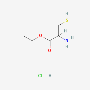 molecular formula C5H12ClNO2S B3059059 Ethyl cysteine hydrochloride CAS No. 93964-73-9