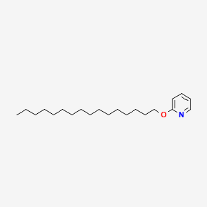 molecular formula C21H37NO B3059061 2-(Hexadecyloxy)pyridine CAS No. 93982-58-2