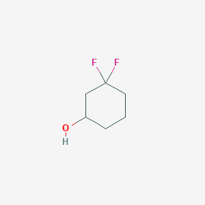molecular formula C6H10F2O B3059073 3,3-Difluorocyclohexanol CAS No. 94099-53-3