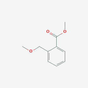 molecular formula C10H12O3 B3059092 Methyl 2-(methoxymethyl)benzoate CAS No. 942-57-4