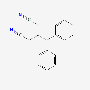 3-Benzhydrylpentanedinitrile